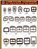 Shoes Class Hardware/Buckle #A1-662-A1-678
