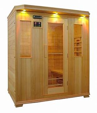 Wooden Fir Sauna Room03