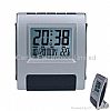 LCD Calendar Clock W/ Digital Thermometer