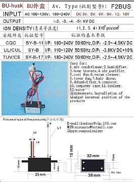 Negative Ion Generator