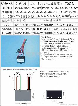 Negative Ion Generator