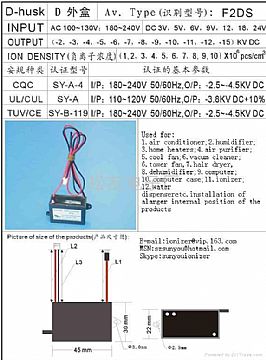 Negative Ion Generator