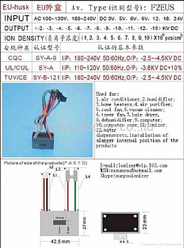 Negative Ion Generator