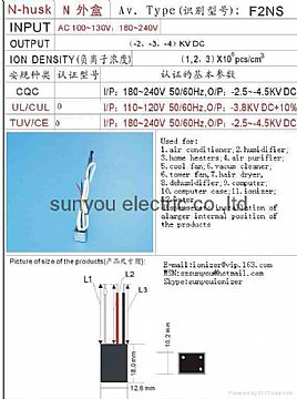 Negative Ion Generator