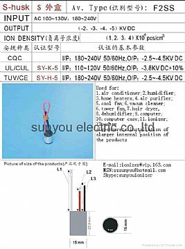 Negative Ion Generator