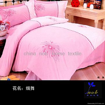 Embroidery   Quilt Cover    Nob-E-4