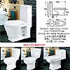 A-2040 Siphonic One-Piece Toilet