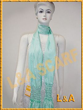100% Silk  Habotai Long Scarf