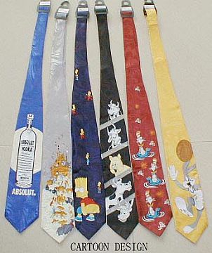 Cartoon Neckties