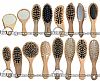 Wooden Hair Brush,Wood Mirror,Hair Brush Set